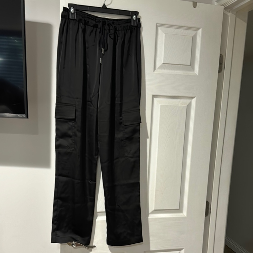 Wayf Black Cargo Pants waye size m